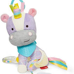 Skip Hop Bandana Buddies Baby Activity and Teething Toy with Multi-Sensory Rattle and Textures