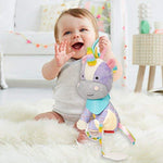 Skip Hop Bandana Buddies Baby Activity and Teething Toy with Multi-Sensory Rattle and Textures
