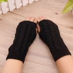 Warm Winter Crochet Fingerless Gloves